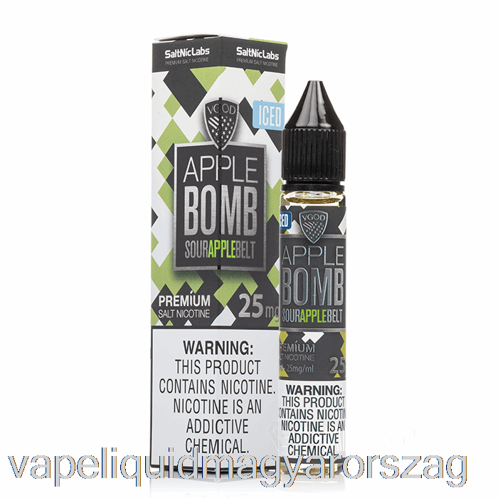 Jeges Almabomba - Vgod Sók - 30ml 25mg Vape Folyadék